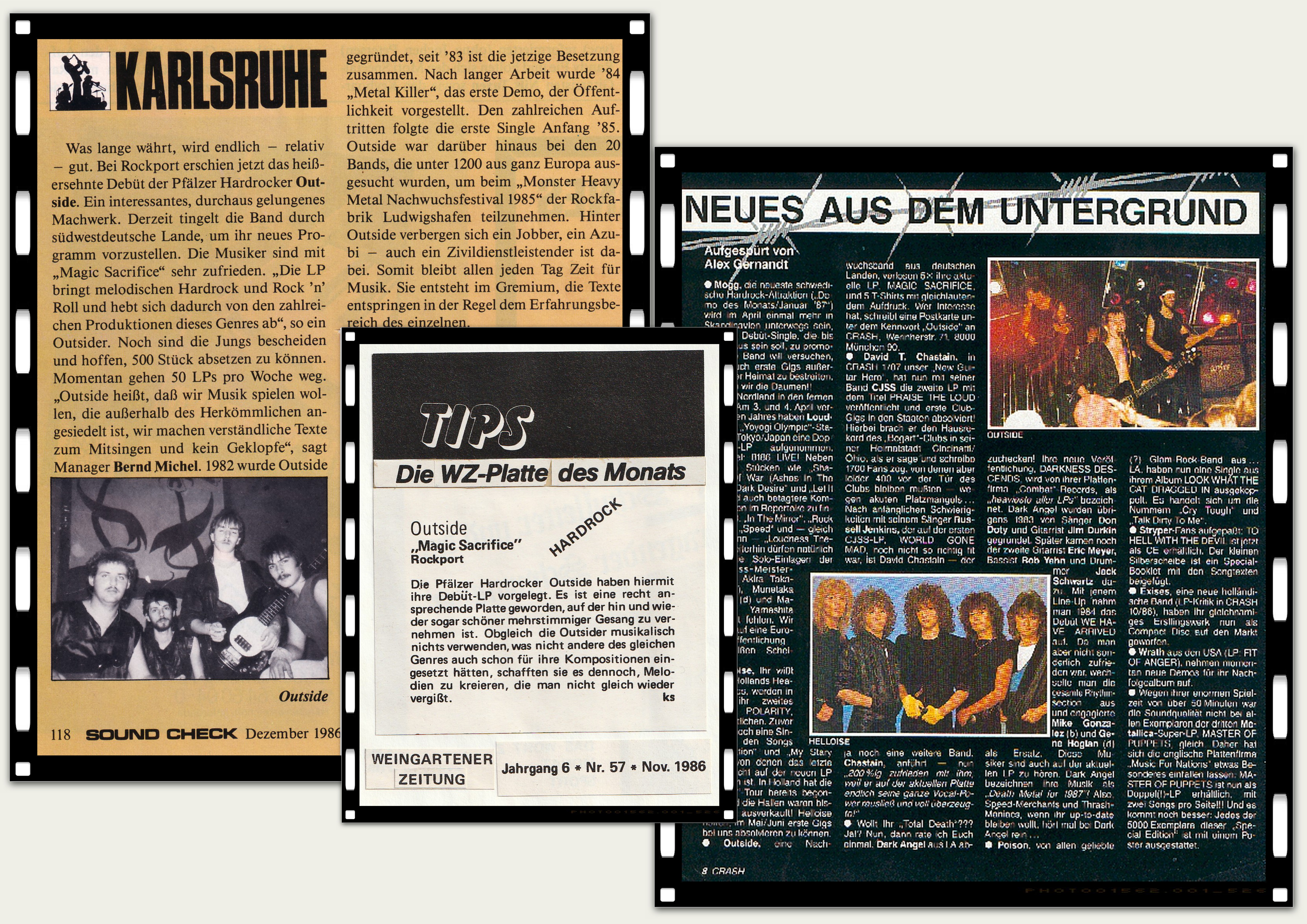 "Weingartener Zeitung" / "Soundcheck" / "Crash"