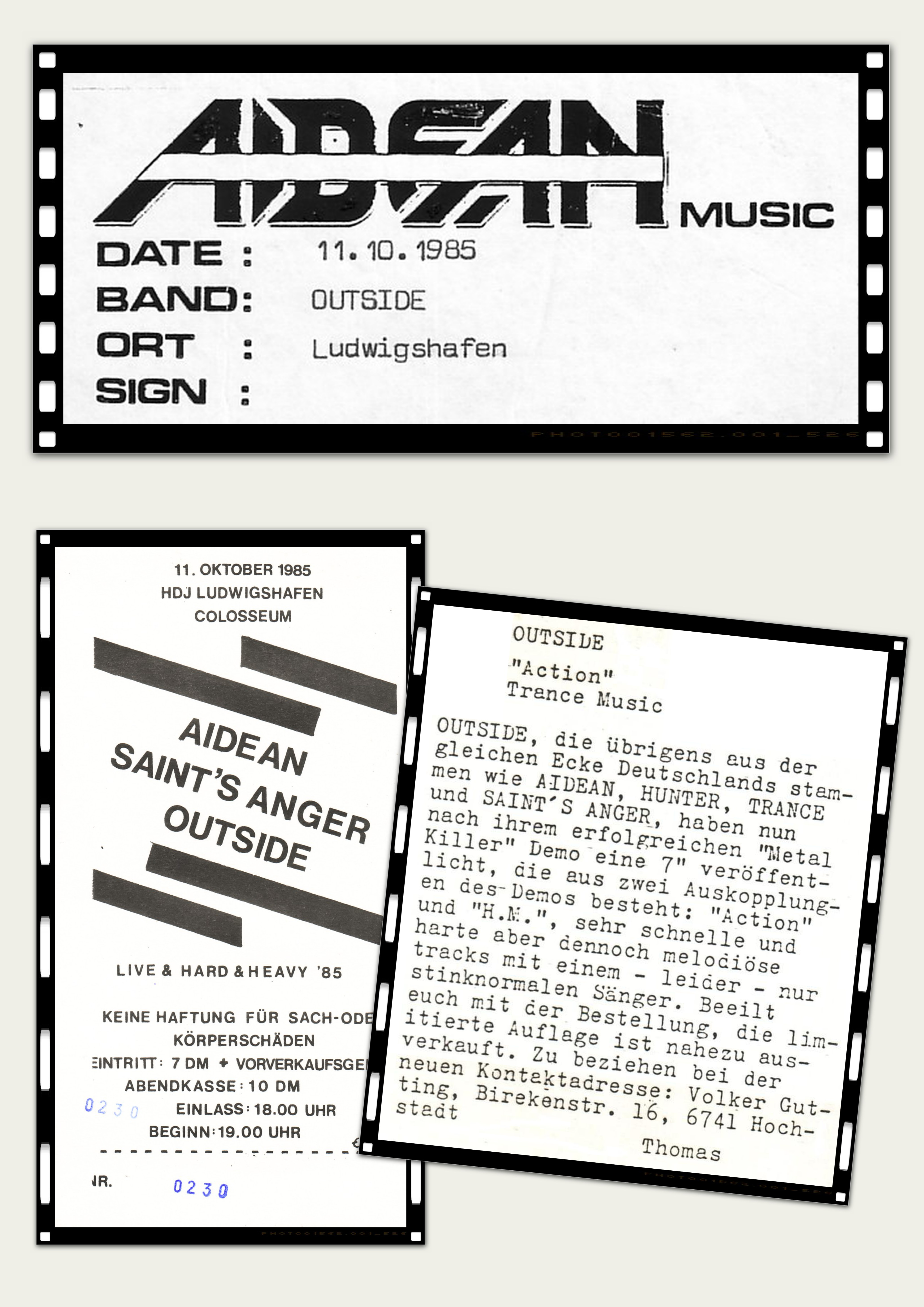 11.10.1985 - "Colosseum" Ludwigshafen